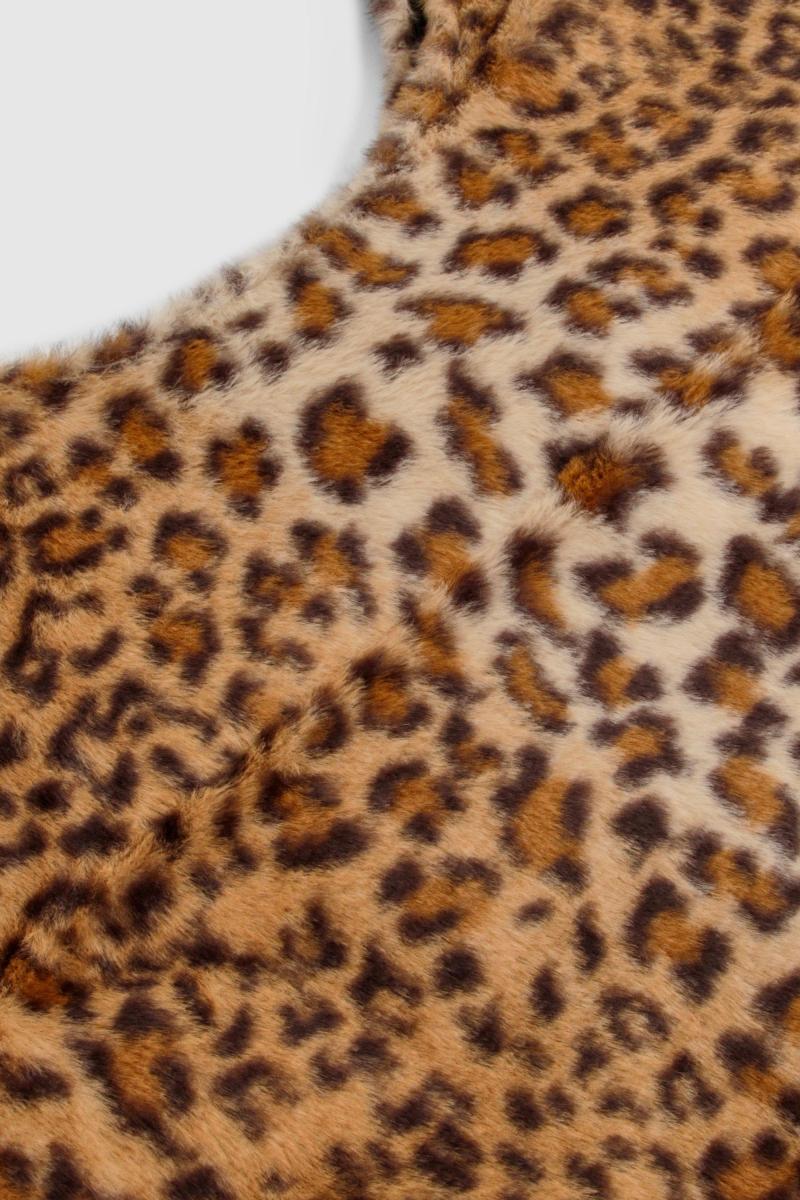 Сумка з леопардового штучного хутра