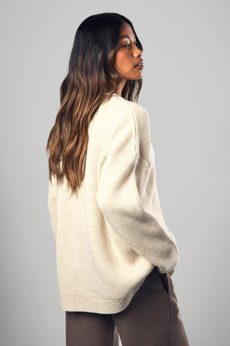 Джемпер з круглим вирізом DSGN