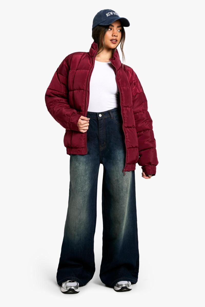 Стьобана пухова куртка