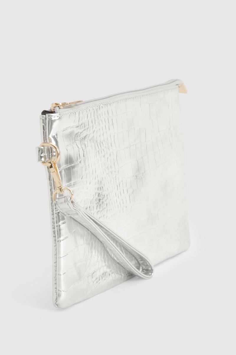 Сумка-клатч Croc на блискавці