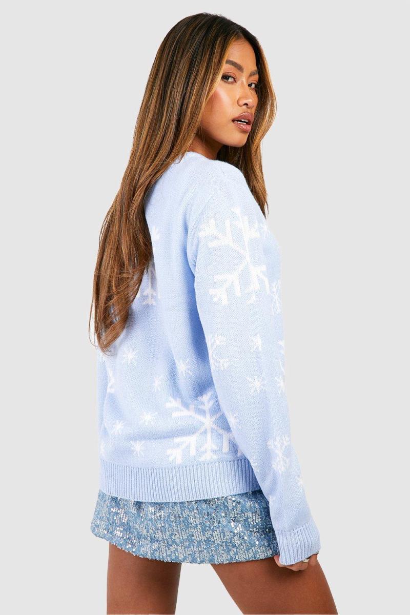 Різдвяний джемпер зі сніжинкою