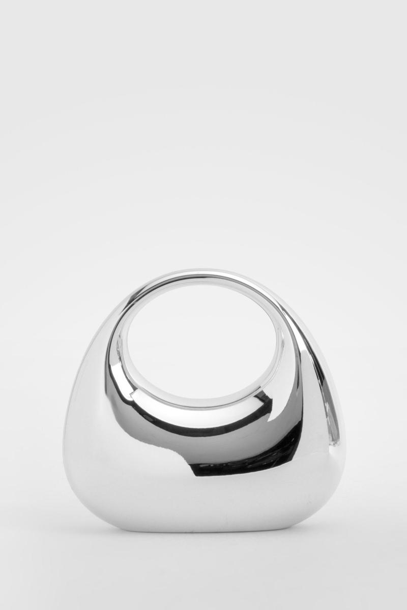 Акрилова сумка з металевим хромом