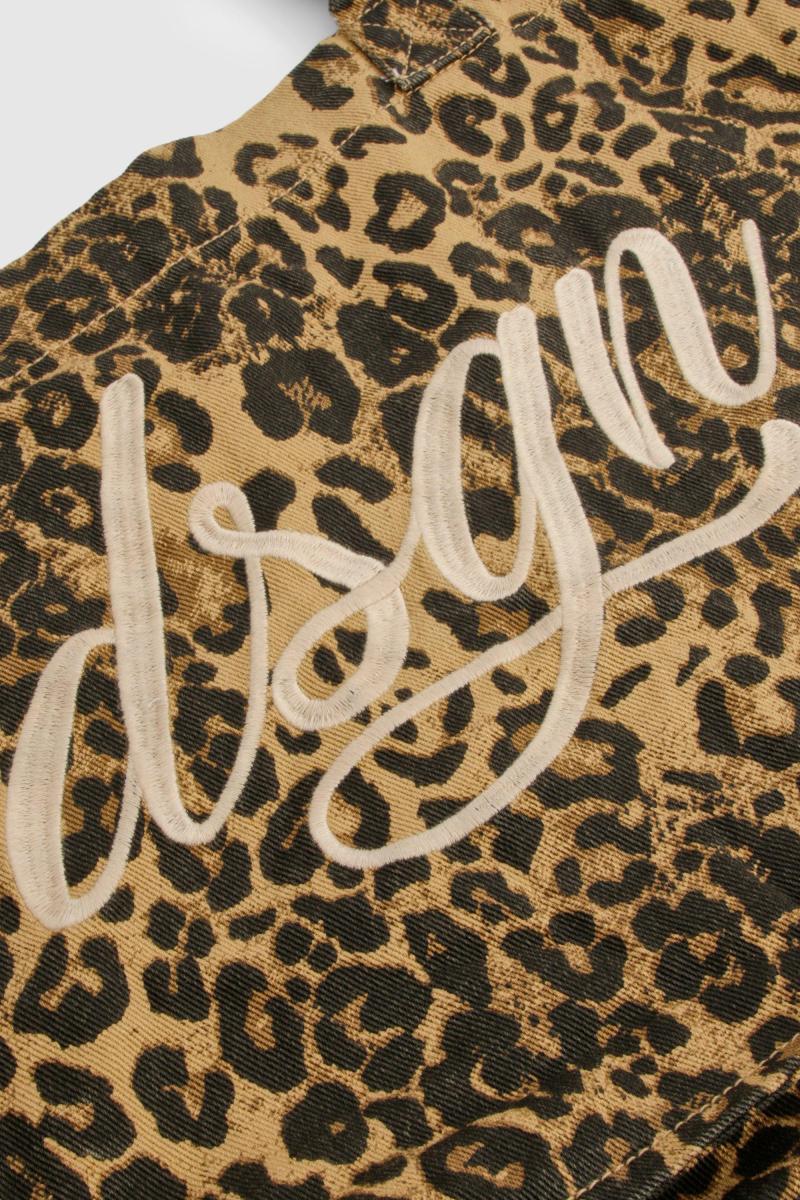 Джинсова сумка DSGN Leopard Denim